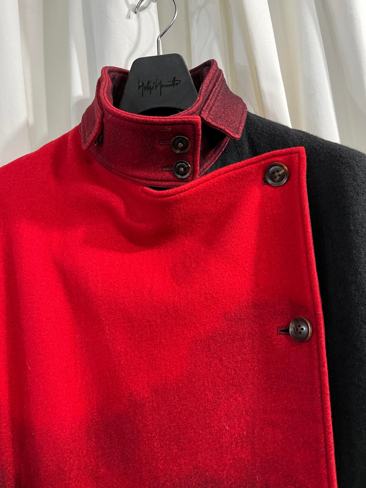 2018AW yohji yamamoto pour homme グラフィックドレスコート（H