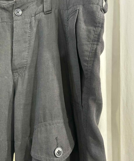 Y's yohji yamamoto 麻ミリタリーパンツ（M-P-178xxx）