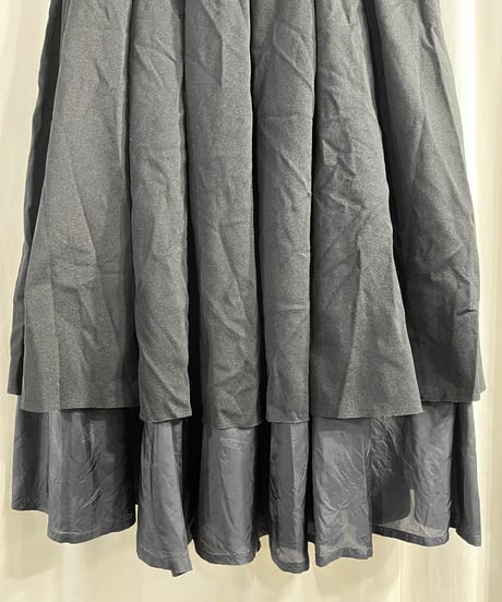 Y's yohji yamamoto レイヤードスカート（YF-T09-560）
