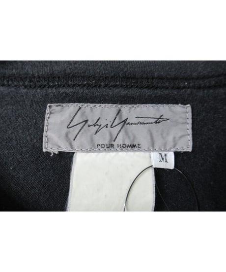 90’s yohji yamamoto pour homme vintage 黒 切替えデザインカットソー HC-4