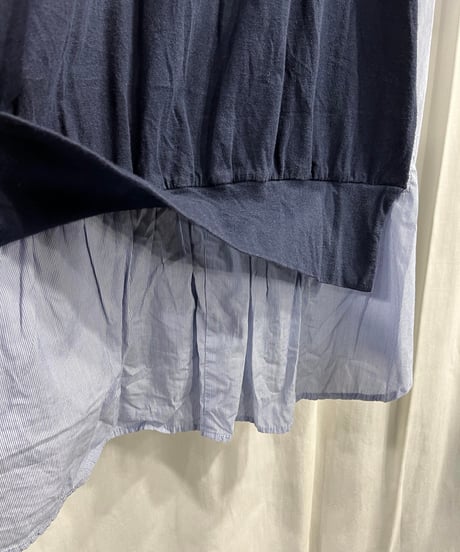 Y's yohji yamamoto 半袖デザインシャツワンピース（YP-T11-062）
