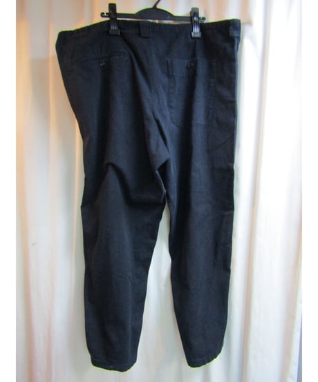 97ss yohji yamamoto POUR HOMME vintage 紺シンプル紐パンツ HU-P72-085