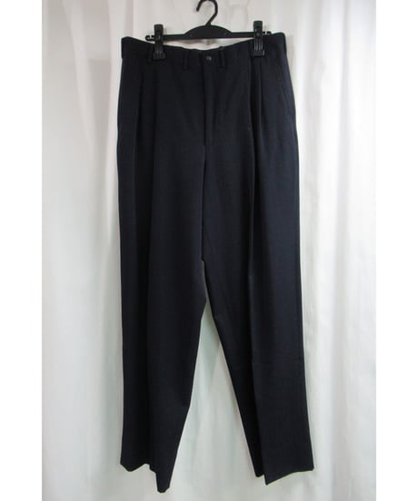 90's yohji yamamoto COSTUME D'HOMME 紺 変わりボタンセットアップ HJ-X03-128