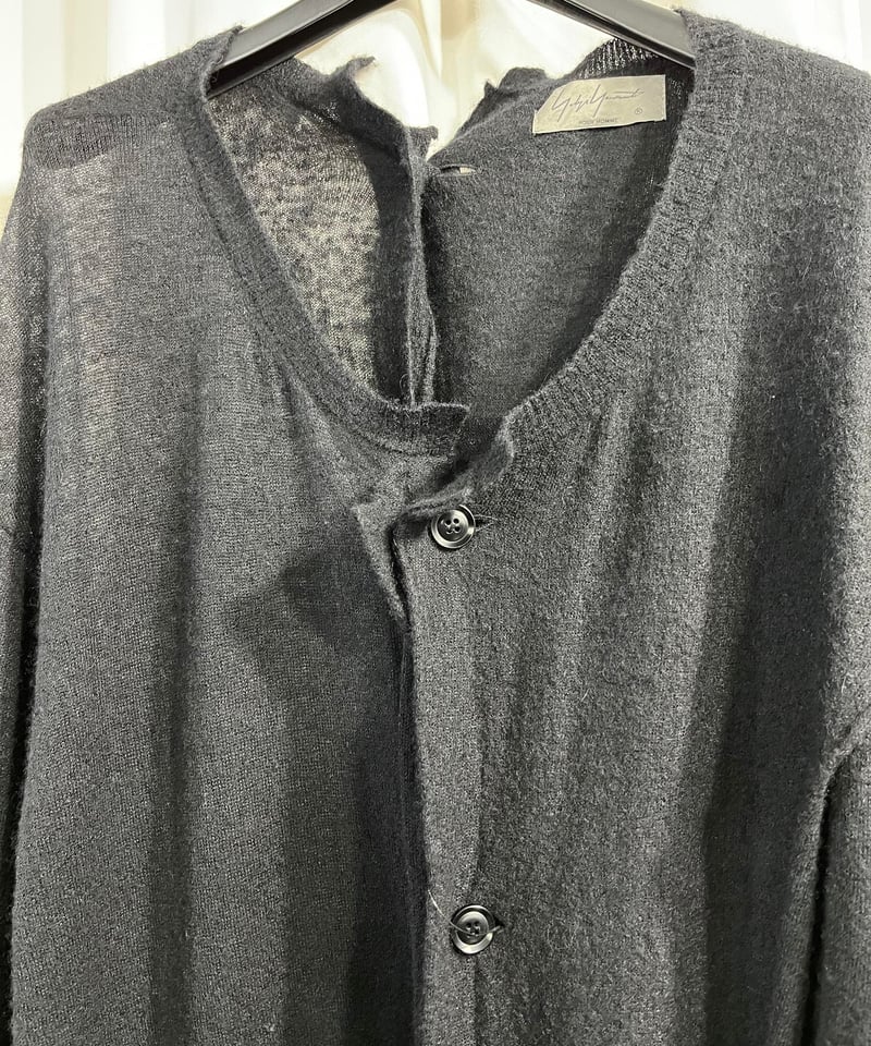 2019AW yohji yamamoto pour homme デザインロングカーディガン( 2019AW yohji yamamoto pour homme デザインロングカーディガン(