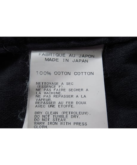 16ss yohji yamamoto femme コットン シンプルジャケット（FO-J30-030）
