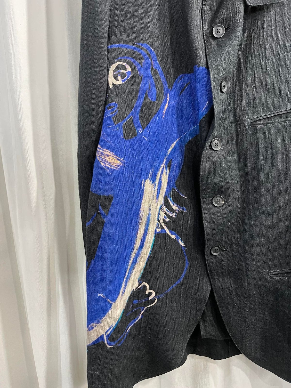 2020SS yohji yamamoto pour homme 6釦 デザインジャケット（H