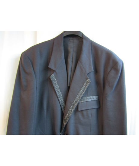 03ss yohji yamamoto pour homme 装飾デザインジャケット HQ-J16-113