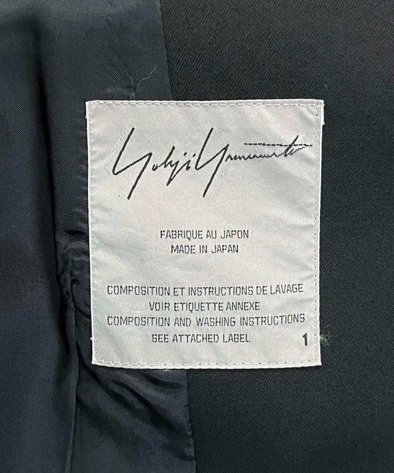 2015SS yohji yamamoto femme 変形ジャケット(FU-J28-100) 2015SS yohji yamamoto femme 変形ジャケット(FU-J28-100)
