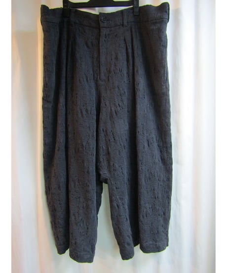 2015ss yohji yamamoto pour homme 装飾釦 ジャガードセットアップ（HU-J16-010）