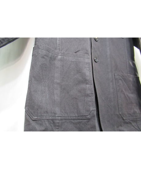 94ss yohji yamamoto pour homme vintage グレー パチポケットデザイン コットンジャケット（HT-J81-005）