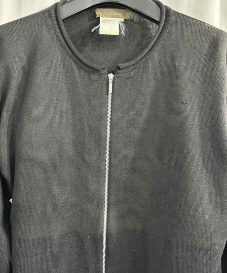Y's for men yohji yamamoto ジップカーディガン（M-K-206xxx）