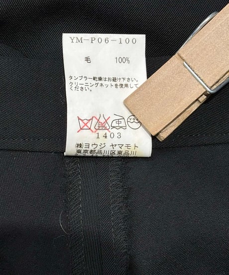 Y's yohji yamamoto デザインパンツ（YM-P06-100）