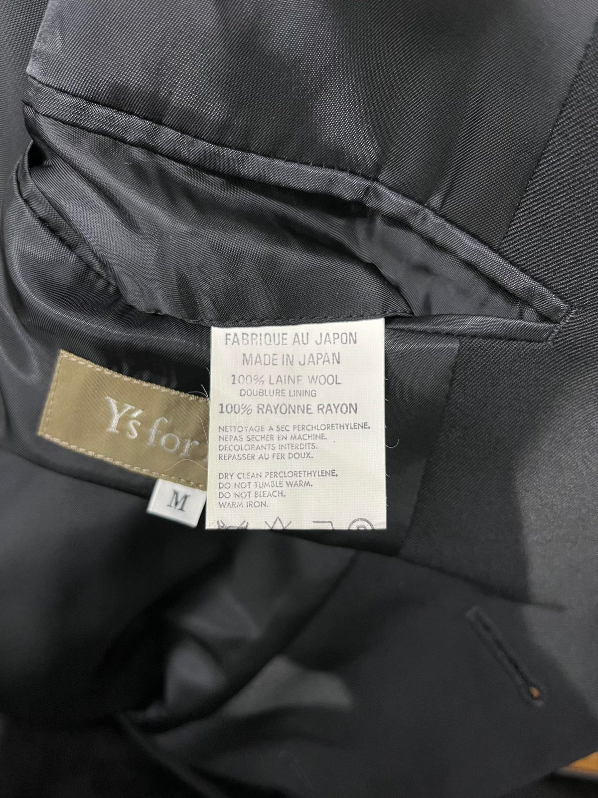 Y's for men yohji yamamoto 4釦ジャケット（MI-J05-100）