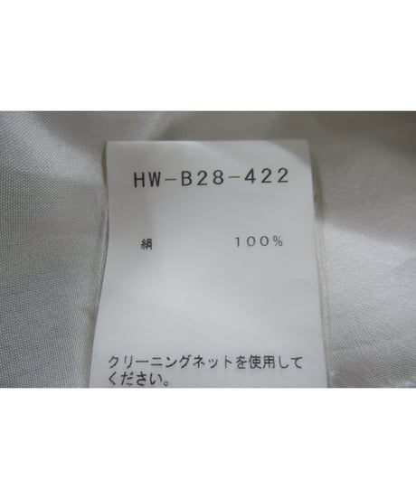 18ss yohji yamamoto pour homme シルク 内田すずめ 太陽の子プリントブラウス（HW-B28-422）