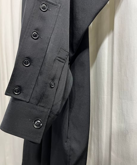 2017AW yohji yamamoto pour homme ロングブラウス（HK-B39-100）