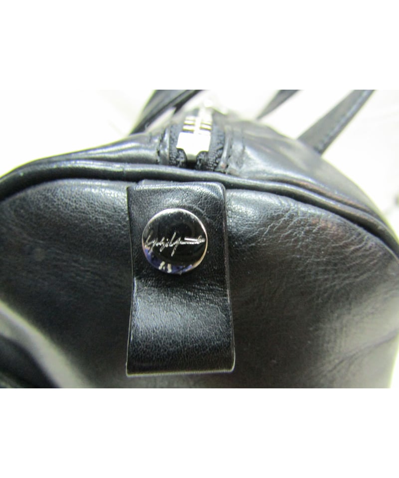Y's yohji yamamoto ボストンバッグ　レザーコンビ STAFF STYLING｜THE SHOP YOHJI YAMAMOTO