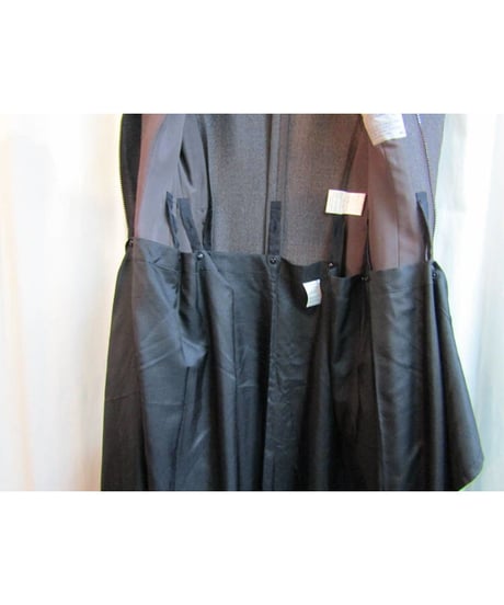 レア 94aw yohji yamamoto femme vintage デザイン切替ロングジャケット FV-J14-847