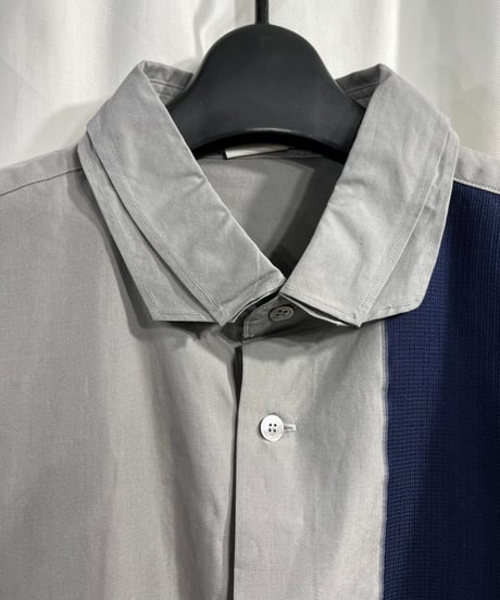 yohji yamamoto pour homme 二重襟長袖シャツ（H-B-083xxx）
