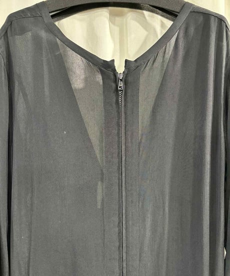 yohji yamamoto +NOIR ダブルジップワンピース（NU-D69-200）