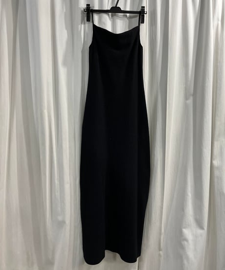 2000AW yohji yamamoto +NOIR 肩ひもワンピース（NT-T64-139）