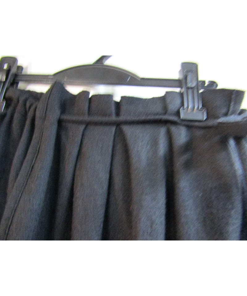 Y's yohji yamamoto 巻きスカート風デザインロングスカート YN-S16-95