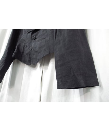90’s Y’s yohji yamamoto vintage レーヨン 麻 ショートジャケット（YM-J60-206）