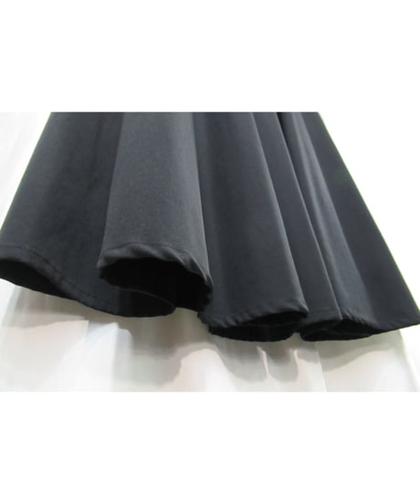 Y’s yohji yamamoto フロントギャザーデザイン ロングスカート（YY-S05-100）