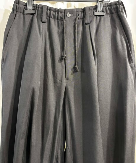 2019SS yohji yamamoto pour homme カラスパンツ（HH-P48-100-2）