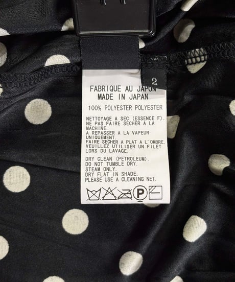Y's yohji yamamoto ドット デザインカットソー（YR-T59-560）