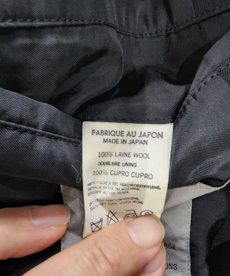 95AW yohji yamamoto pour homme 黒 4釦シンプルジャケット ( 95AW yohji yamamoto pour homme 黒 4釦シンプルジャケット (