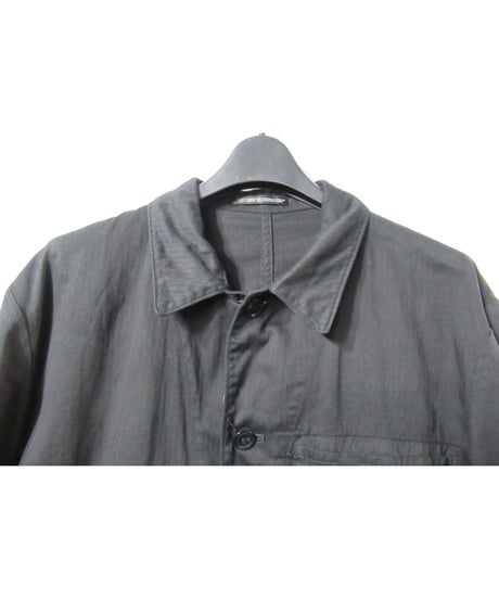 2017AW yohji yamamoto pour homme バックロゴプリント コットンブルゾン（HK-Y99-004）