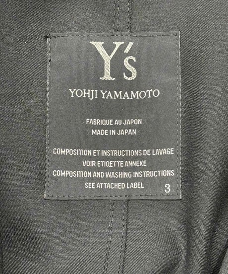 Y's yohji yamamoto ウール ロングワンピース（Y-D-226xxx）
