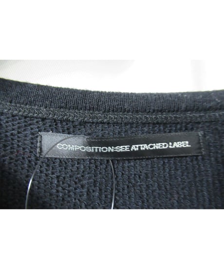Y's yohji yamamoto ショート丈 ドルマンスリーブカットソーカーディガン YC-T56-064