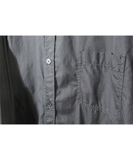 19aw yohji yamamoto pour homme バックフライフロントデザイン ブラウス（HC-B03-001）