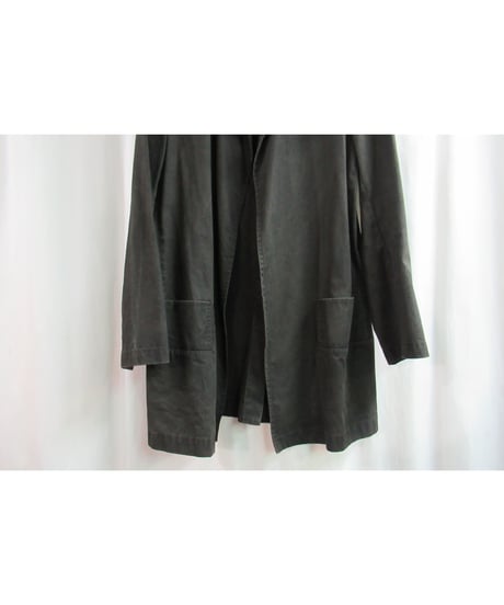 Y's yohji yamamoto カーキ ボタンレスシンプルジャケット YM-J15-055