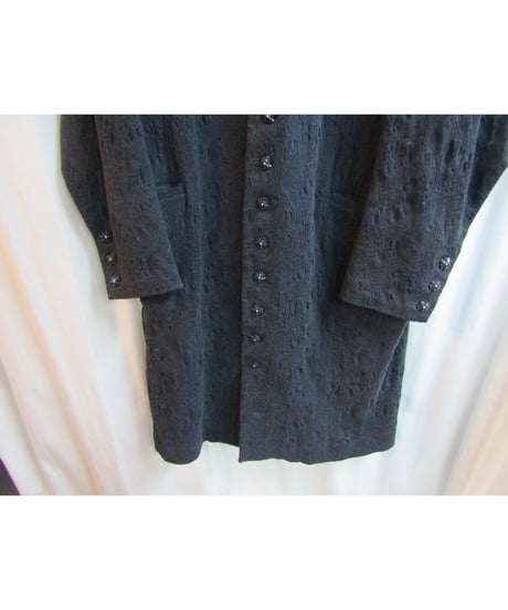 2015ss yohji yamamoto pour homme 装飾釦 ジャガードセットアップ（HU-J16-010）