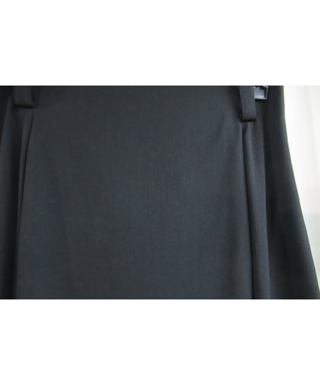 90's Y's yohji yamamoto vintage タック入りシンプルフレアスカート YE-S03-100