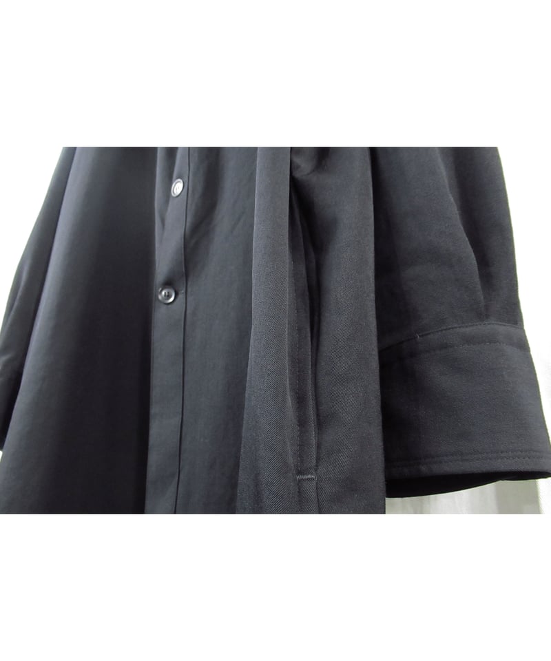 18ss yohji yamamoto pour homme シンプルロングブラウス(HW-B 18ss yohji yamamoto pour homme シンプルロングブラウス(HW-B