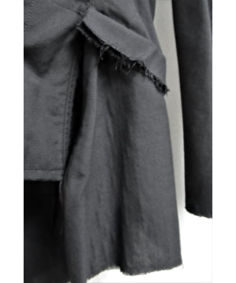 新品 09ss yohji yamamoto femme ダメージ加工デザインジャケット FV-J08-106