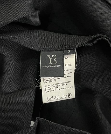 Y's yohji yamamoto プリーツ ロングカート（YQ-S07-117）