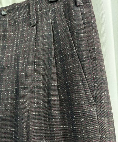 1996AW yohji yamamoto pour homme vintage 2タックパンツ（HG-P03-102）