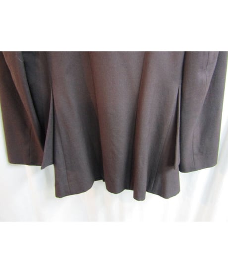 05aw yohji yamamoto femme ダークブラウン BIGボタンデザインジャケット FN-J31-187