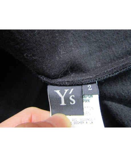 Y's yohji yamamoto ベルト付プリーツスカート YC-S01-001