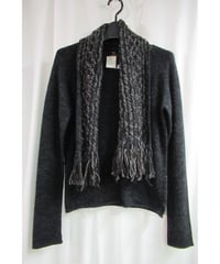 Y's yohji yamamoto ストール付ニットカーディガン YL-K16-127