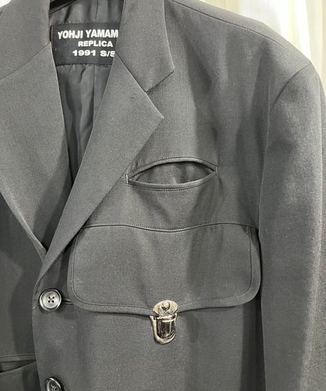 2018SS yohji yamamoto pour homme 1991SS REPLICA カバンジャケット（HW-J68-140）