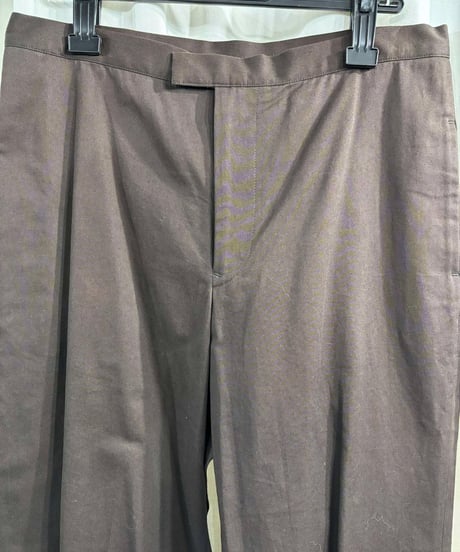 2006SS yohji yamamoto femme ノータックパンツ（FR-P08-031）