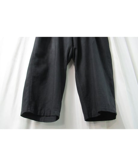 17ss yohji yamamoto POUR HOMME タック入り ワイドデザインパンツ（HD-P20-017）