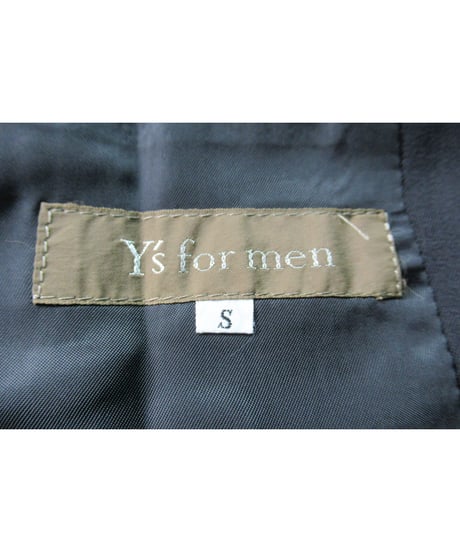 90’s Y’s for men yohji yamamoto vintage エンブレム刺繍ワッペンデザイン ジャケット（MH-J15-136）