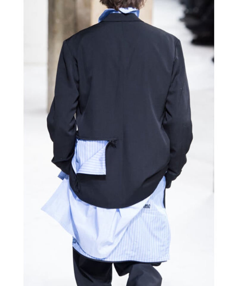 17aw yohji yamamoto pour homme デザインジャケット(HK-J29...