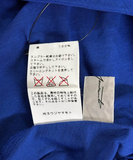 2012SS yohji yamamoto femme コットンカットソー（FB-T74-966）